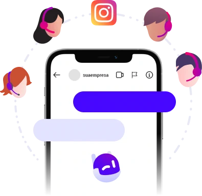 Tenha múltiplos atendentes respondendo seu Instagram de forma organizada Tenha múltiplos atendentes respondendo seu Instagram de forma organizada